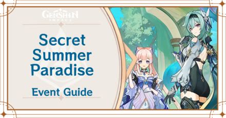 Secret Summer Paradise Event Guide and Chests